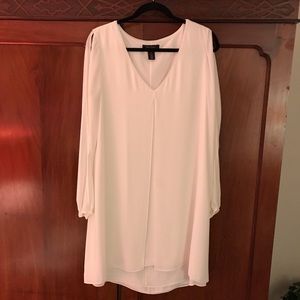 White House Black Market white dress